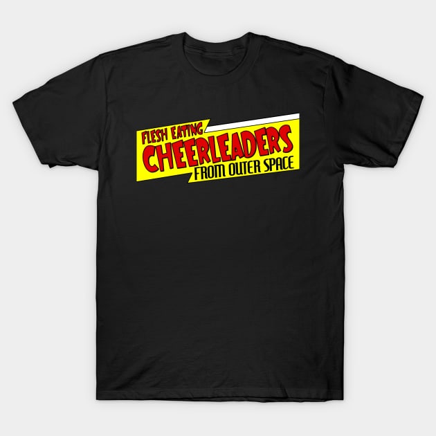 Flesh Eating Cheerleaders Logo 2 T-Shirt by masciajames